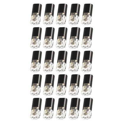 25 Pack Waterproof Dtype Cable Connectors for Vehicle Electrical Systems
