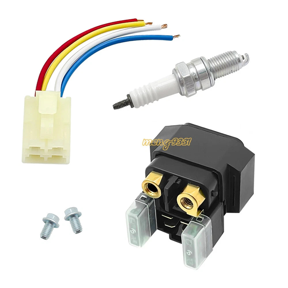 Starter Solenoid Relay Kit for Yamaha Kodiak 400 450 YFM400 YFM450 (2000–2006)