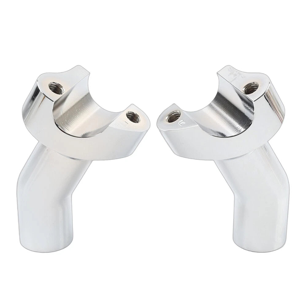 3.5" Pullback Handlebar Risers Chrome for Harley Dyna Softail Road King (1991–2023)