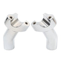 3.5" Pullback Handlebar Risers Chrome for Harley Dyna Softail Road King (1991–2023)