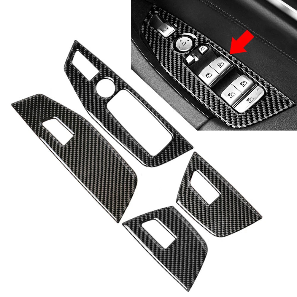 Window Lift Switch Button Panel Cover Trim for BMW X3 G01 X4 G02 (2018–2023)
