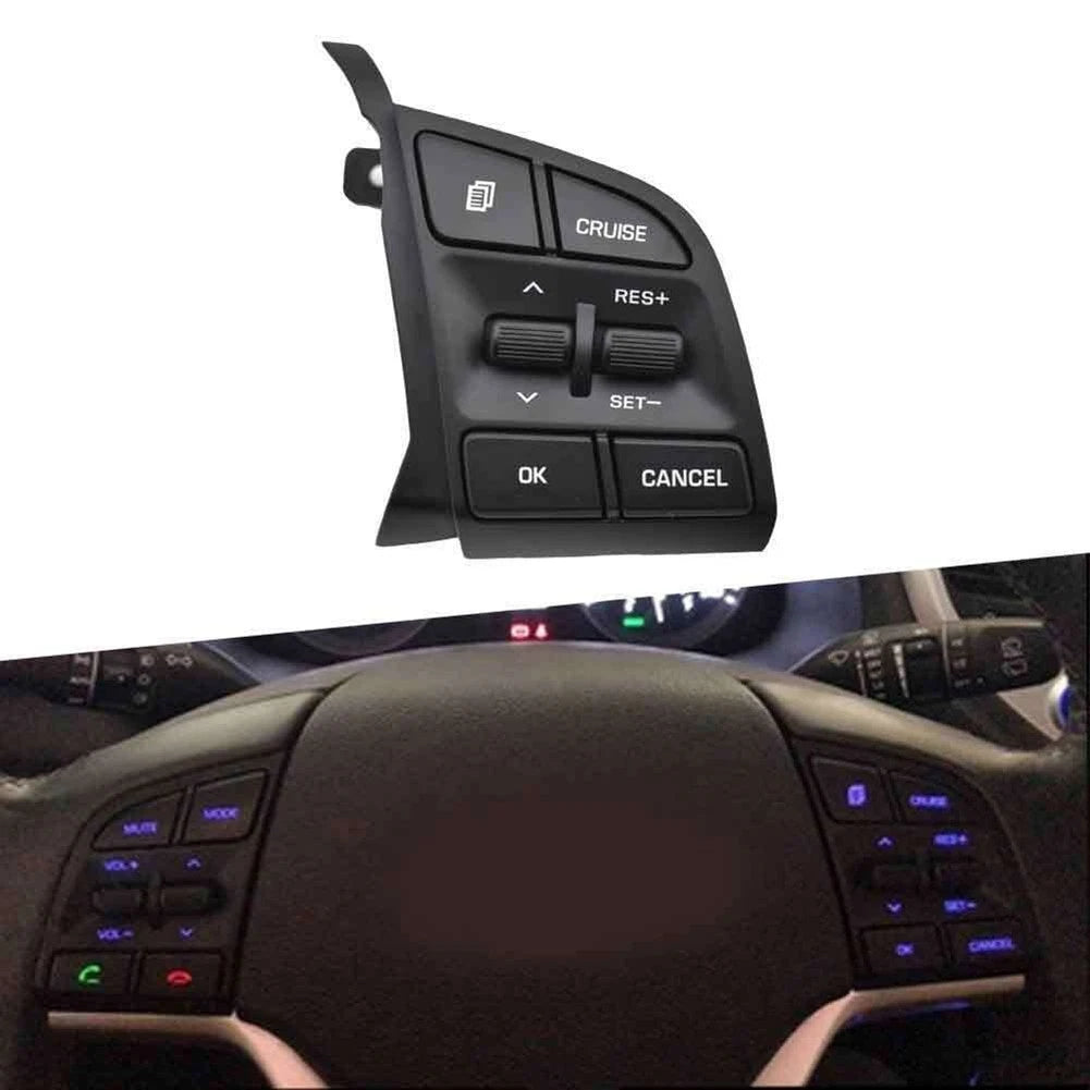 For Hyundai For Tucson Switch Button Steering Wheel Quick Installation
