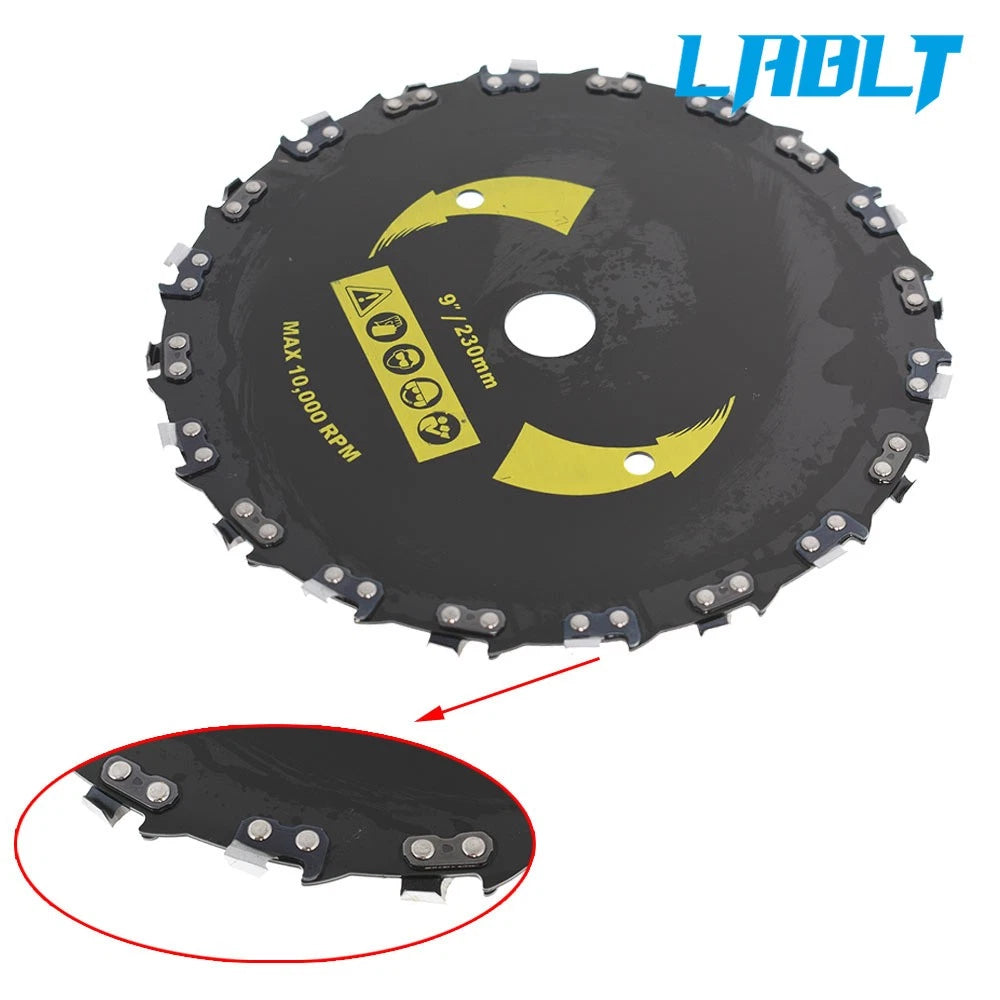 9" Tooth Brush Cutter Blade for Gas/Electric Trimmer (LABLT)
