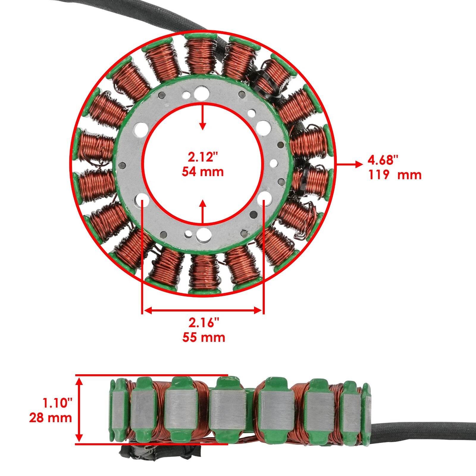 Stator Regulator Rectifier Gasket for Honda VT600CD2 Shadow VLX 600 (1999–2000)