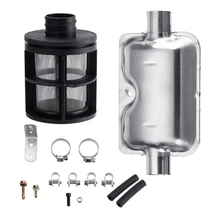 Exhaust Muffler Kit for RV Heating (Heat Resistant, Easy Installation)