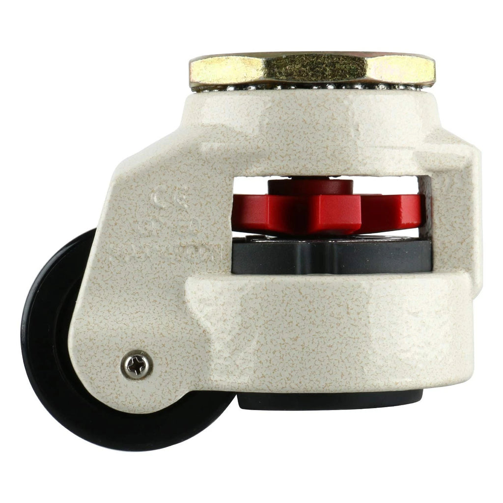 Set of 4 Leveling Casters Wheels for Various Applications (4400lbs Capacity)