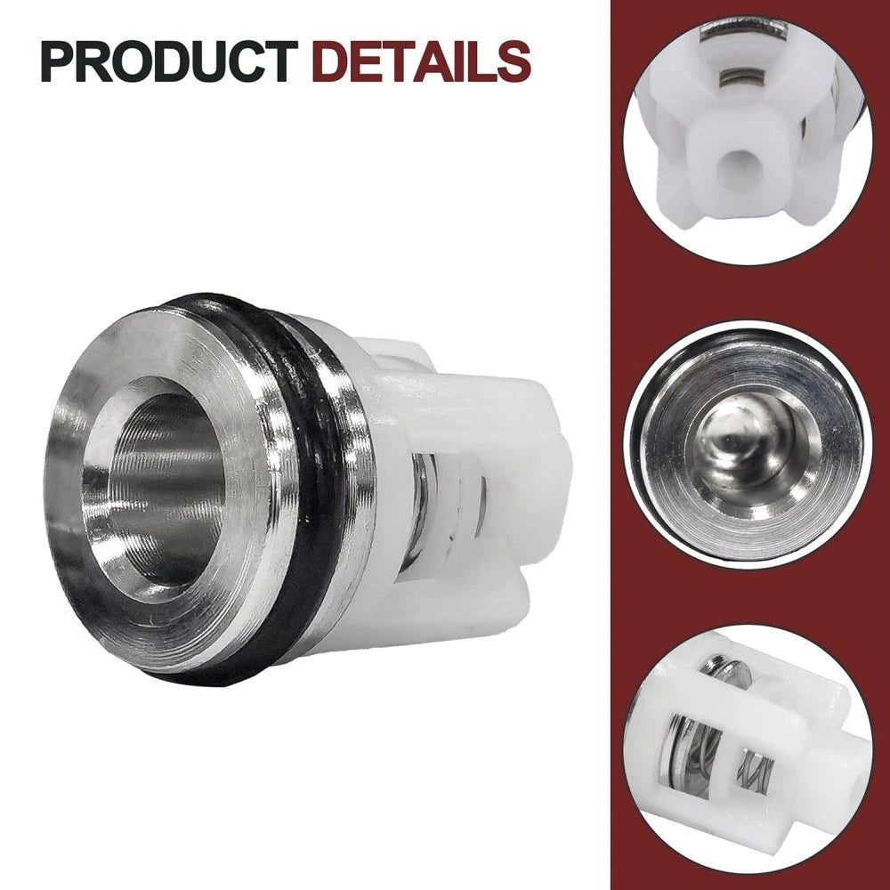6pcs Check Valve Repair Kit for Universal Pressure Washer Pump (7104223)