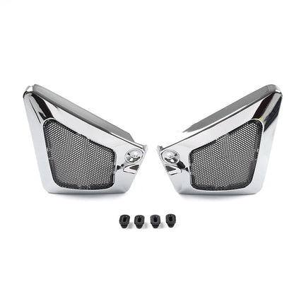 Pair Airbox Frame Neck Side Intake Covers for Harley V-Rod VRSCX VRSCA (2002–2017)