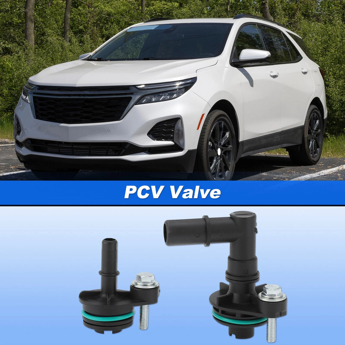PCV Valve Replacement Set for Chevrolet Cruze Equinox Malibu Trax Volt (2011–2019)