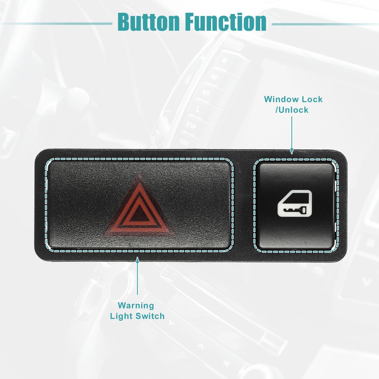 Emergency Light Warning Switch for BMW 323Ci (2000–2006)