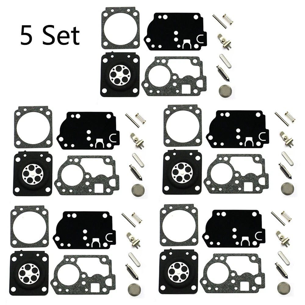 5X Carburetor Rebuild Kit for Poulan PP330 PP335 (ZAMA RB-168 C1M-W44)