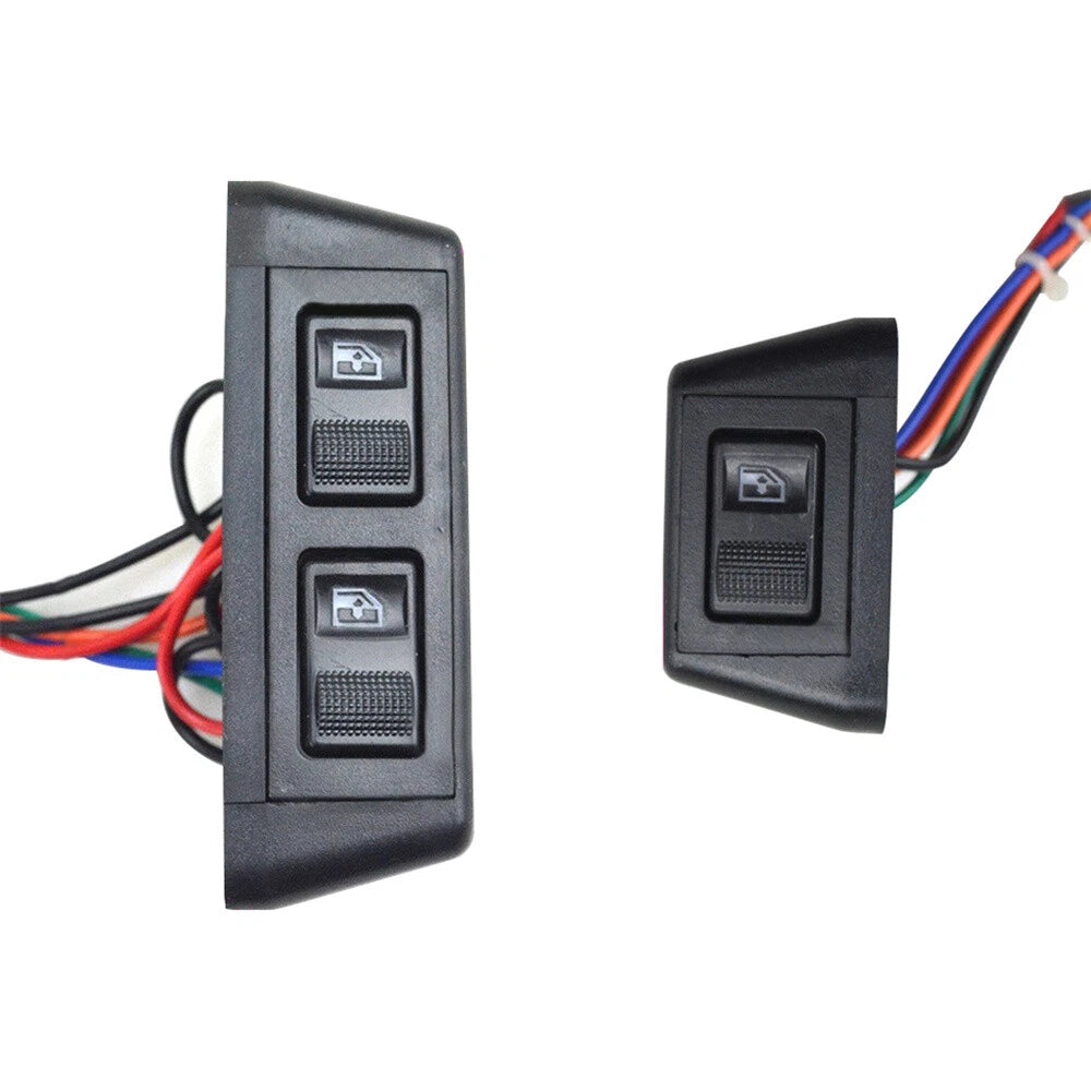 3 Button Switch Kit for Car Door Power Window Control (12V)
