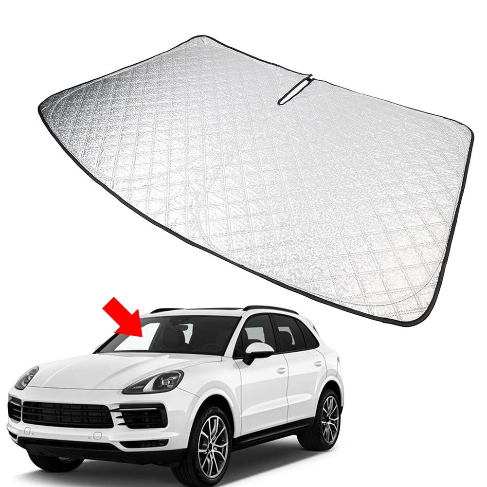 Foldable Windshield Sun Shade for Porsche Cayenne (2019–2025)