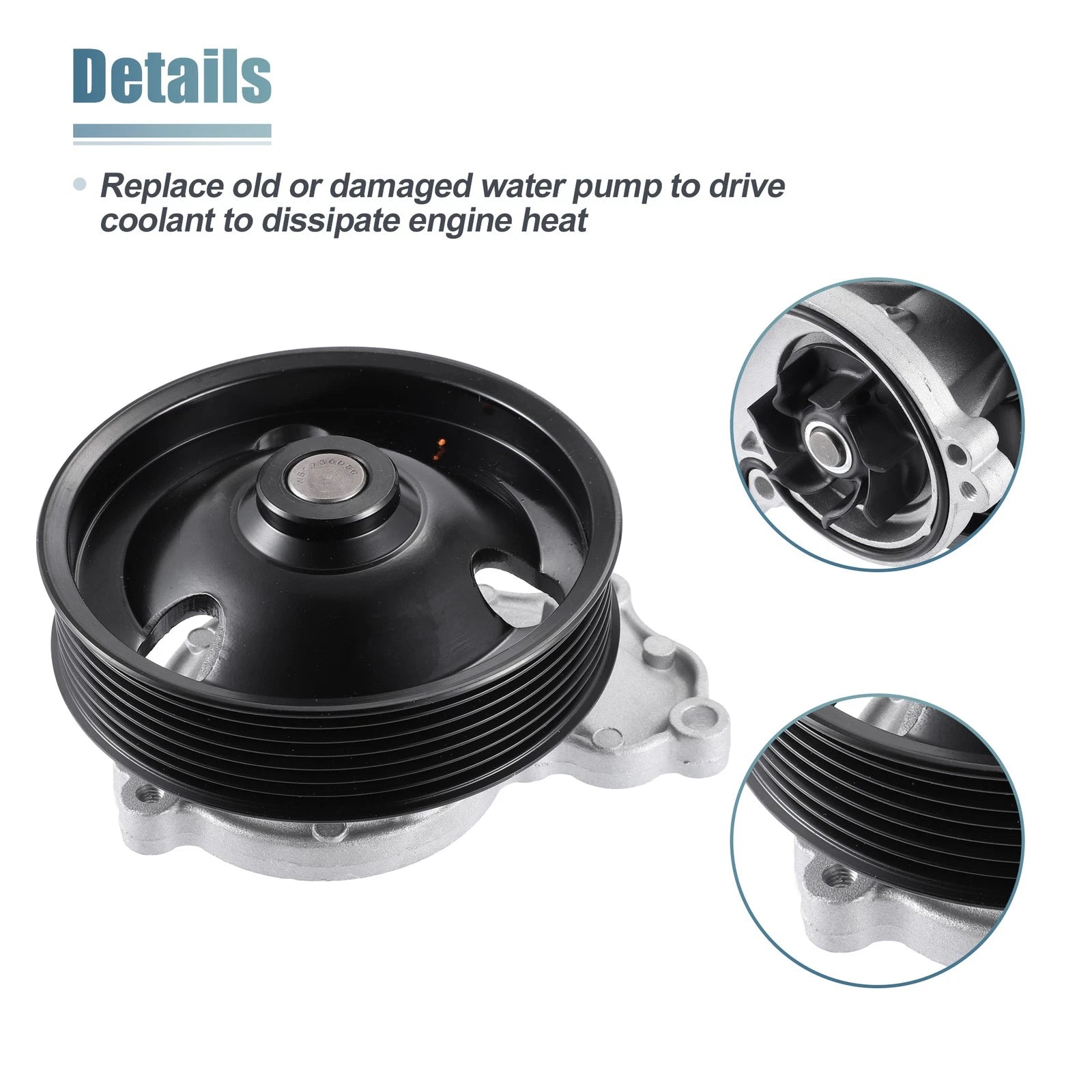 Engine Water Pump Replacement for Honda Civic 2016–2021 and Honda CR-V 2017–2021