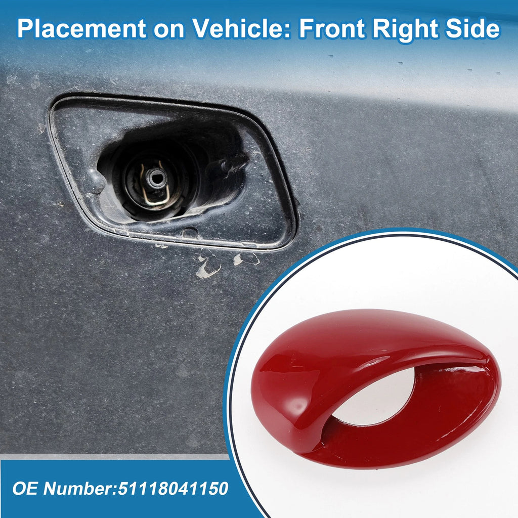 Front Right Bumper Headlight Washer Nozzle Cover Cap for BMW M3 (2008–2013)