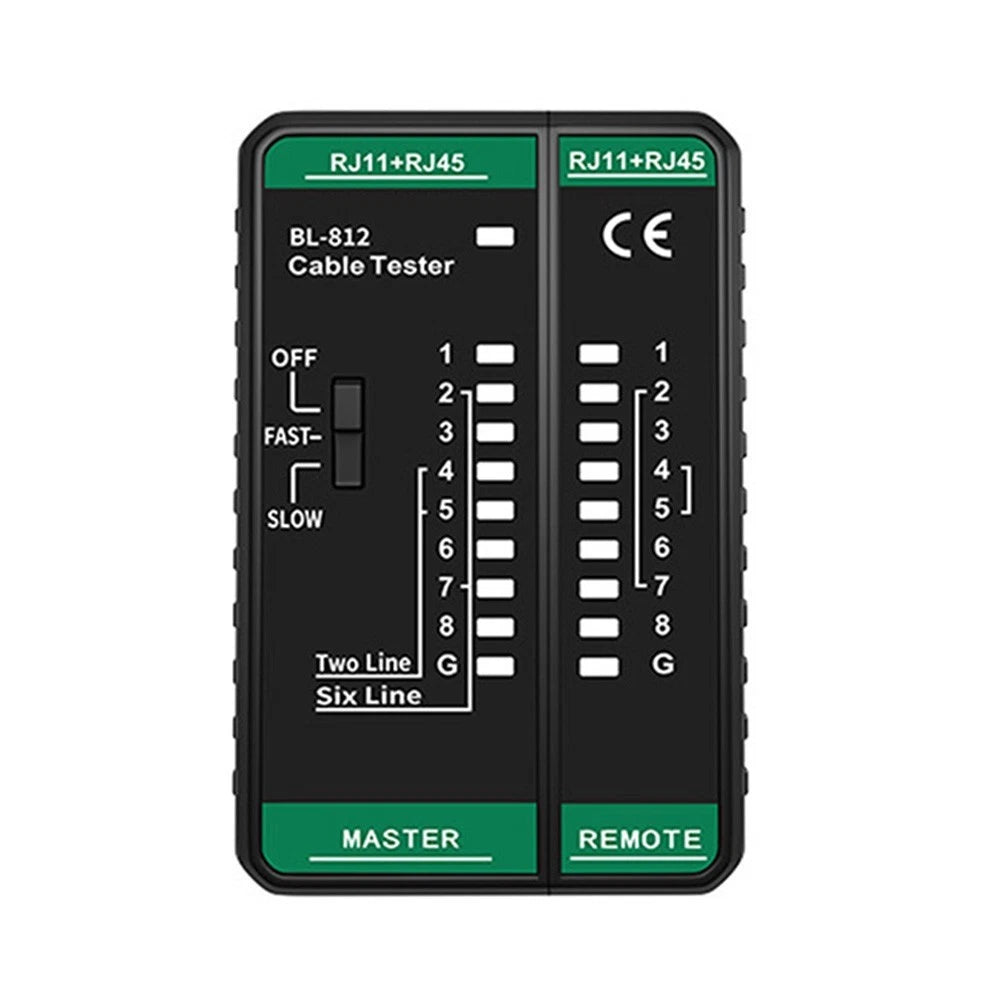 Cable Tester for Network Signal Tracing (Shielded/Unshielded, 8 Core)