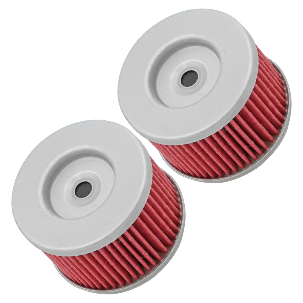 2 Pack Oil Filter for Honda TRX350TE TRX350TM Rancher (2000–2006)