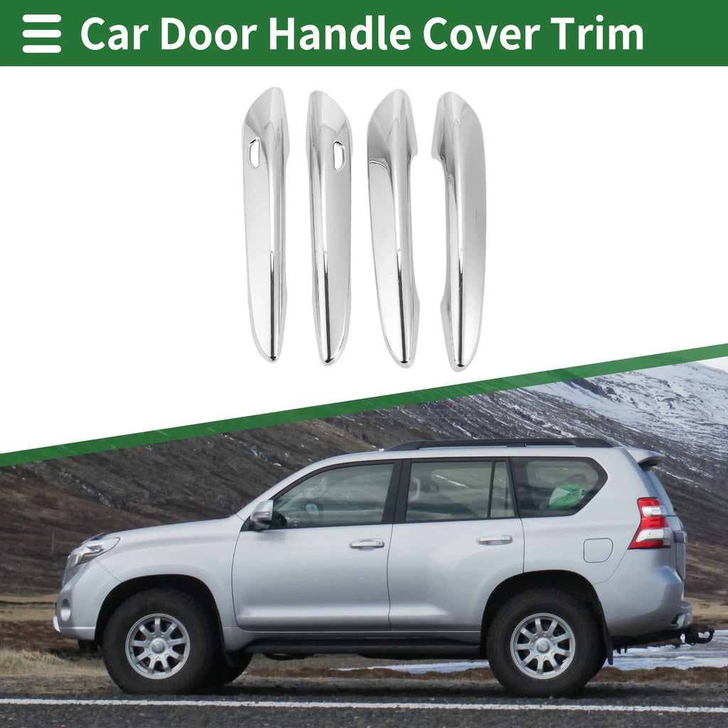 Door Handle Cover Trim Side for Mazda CX-30 Silver Tone (2020–2024)
