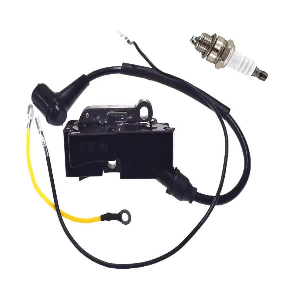Ignition Coil & Spark Plug for Husqvarna 350 357 359 365 372 K750 K760