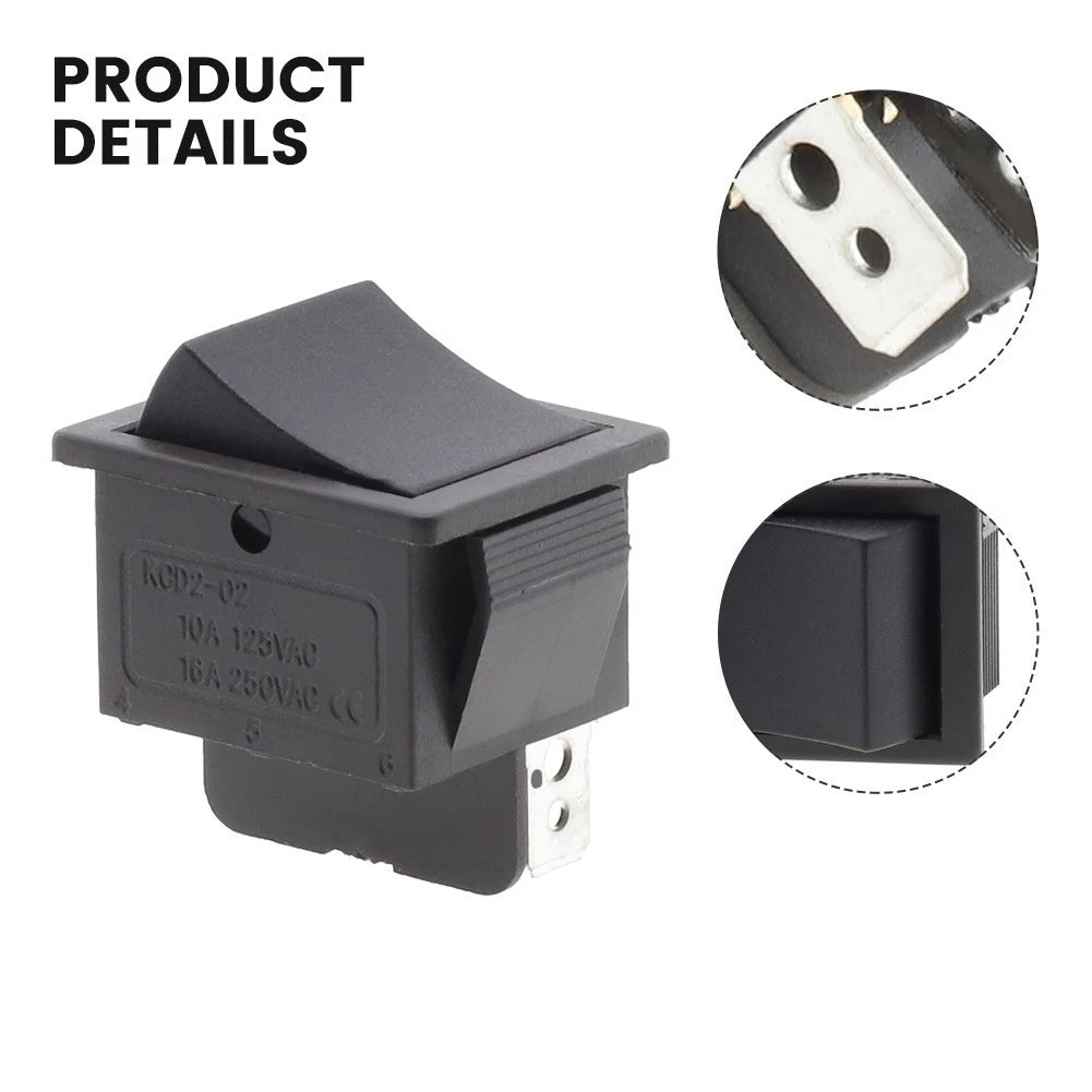 Rocker Foot Switch 2-Pin Socket for 12V/6V Models