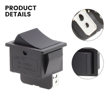 Rocker Foot Switch 2-Pin Socket for 12V/6V Models