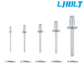 Riveting Gun Tool Set for LABLT (9.5") - 400 Rivets, 5 Size Heads