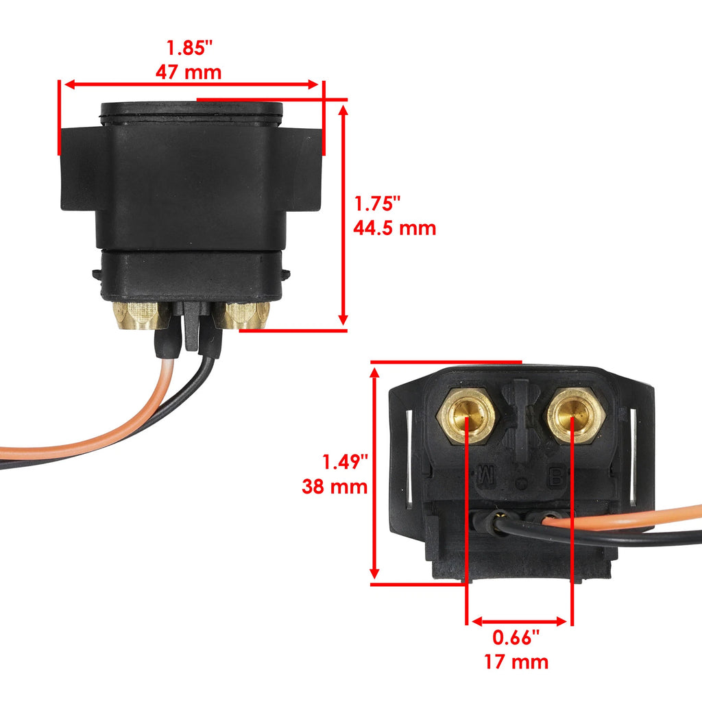 Starter & Relay Solenoid for Yamaha VX1100 Wave Runner (2005–2014)