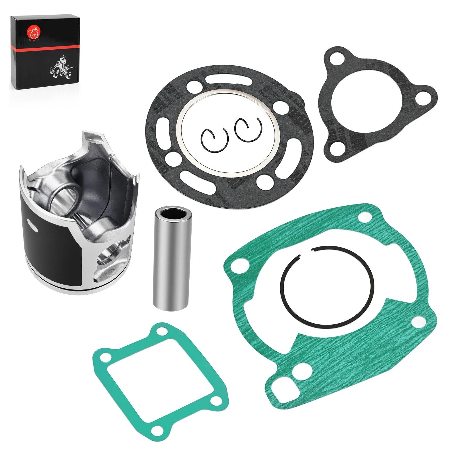 47mm Piston Kit & Gaskets Set for Honda CR80R (1986–1991)