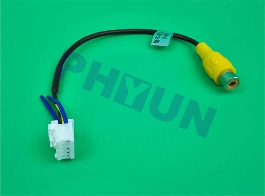 4PIN Rear View Backup Camera Cable Adapter RCA for Car Android Stereo (2010–2023)