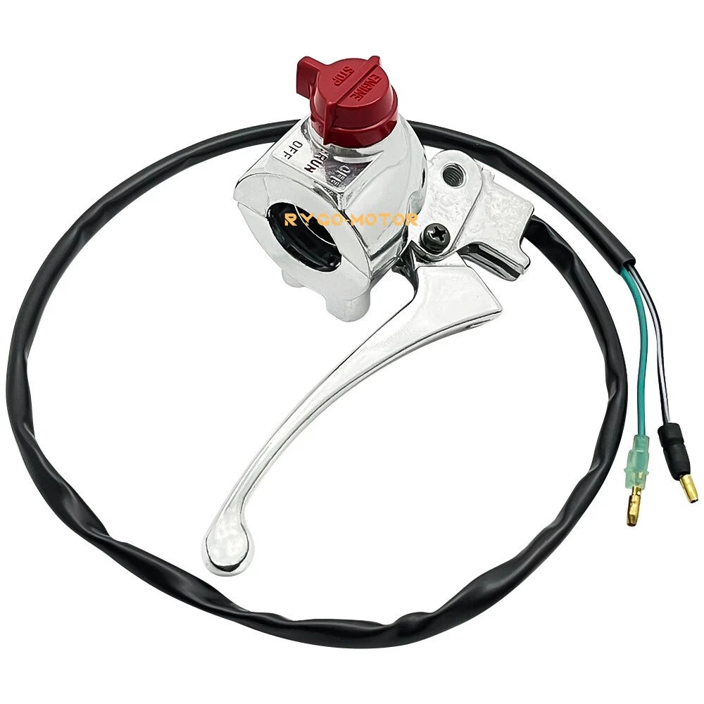 Right Start Stop Kill Switch & Brake Lever for Honda Z50 Z50R (1991–1999)