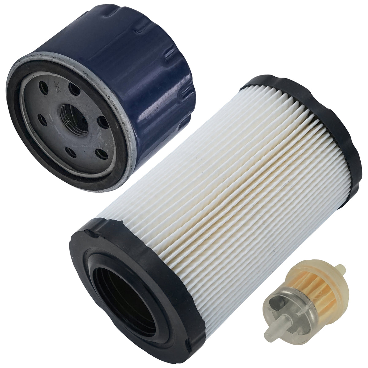 Air Oil Fuel Filter Replacement Kit for John Deere Z345M Z355E (2010–2019)