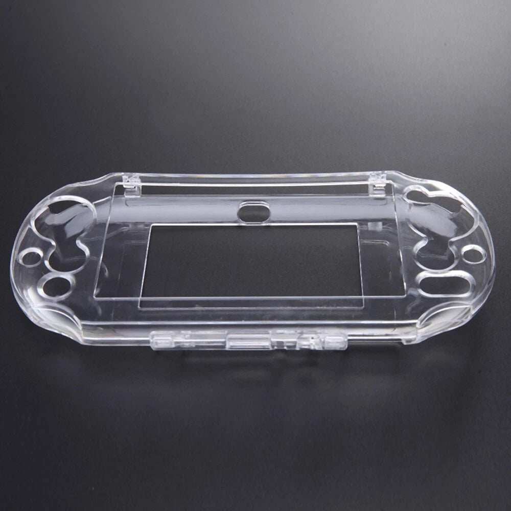 Clear Full Housing Case Shell Cover with Screen Film for PS Vita 2000 (2013–2016)