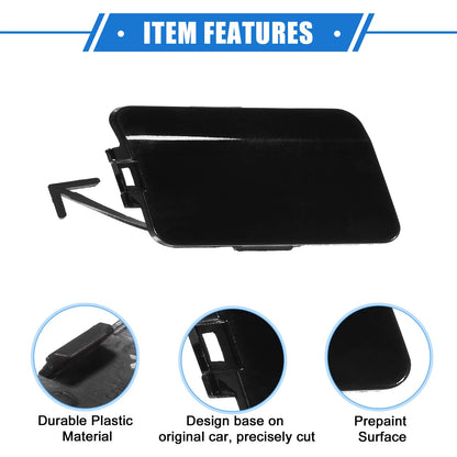 Front Right Tow Hook Cover for Subaru Forester (2009–2013) Black