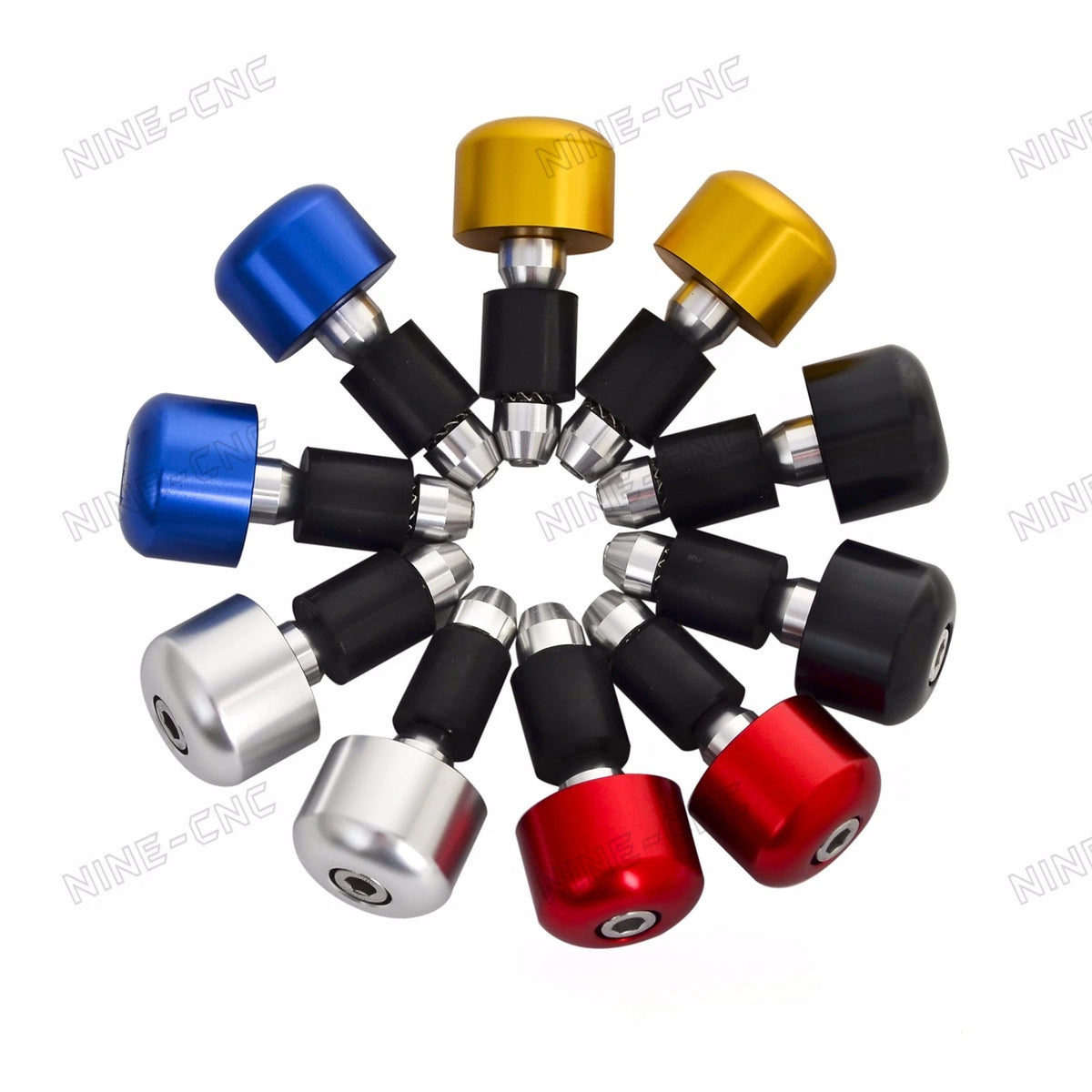 Bar Ends Handlebar Caps for Ducati Multistrada 1200 (2013–2014), 1199 Panigale, 1198 S