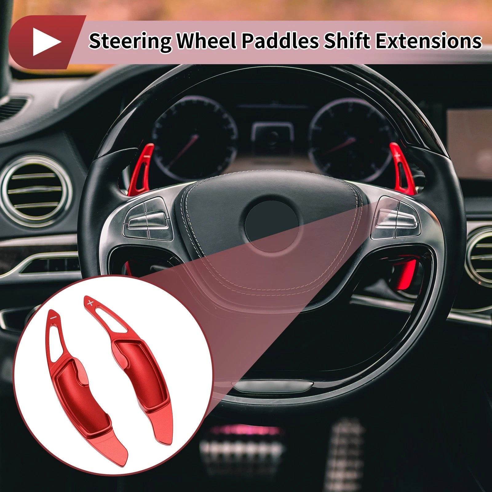 Steering Wheel Paddles Pair Replacement for Subaru Crosstrek (2012–2025)
