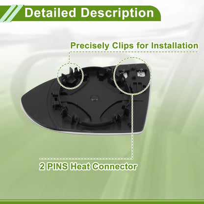 Mirror Glass Replacement for Volkswagen E-Golf (2015–2019) Convex No. 5G0857522