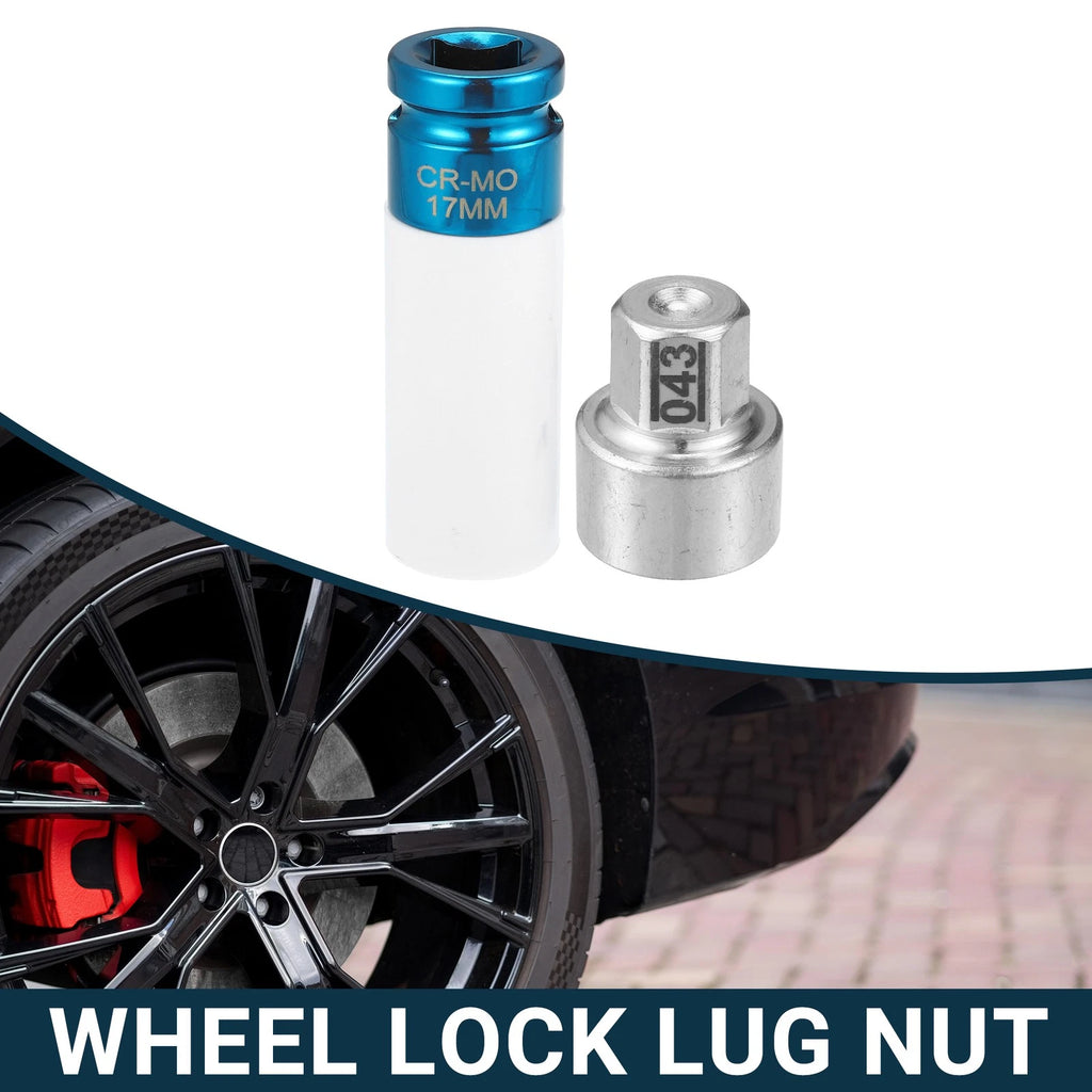 Wheel Lock Lug Nut Key for BMW Wheel Lock with Protector Nut Socket Set (1)