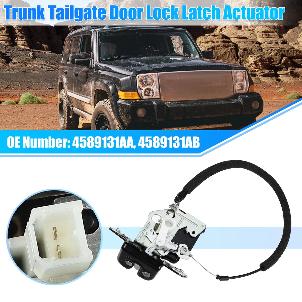 Tailgate Lock Lift Gate Latch Replacement for Jeep Grand Cherokee (2011–2024)
