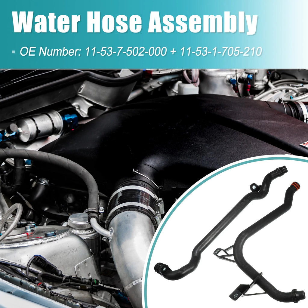 Engine Heater Inlet Coolant Pipe Replacement for BMW E46 E39 (1999–2006)