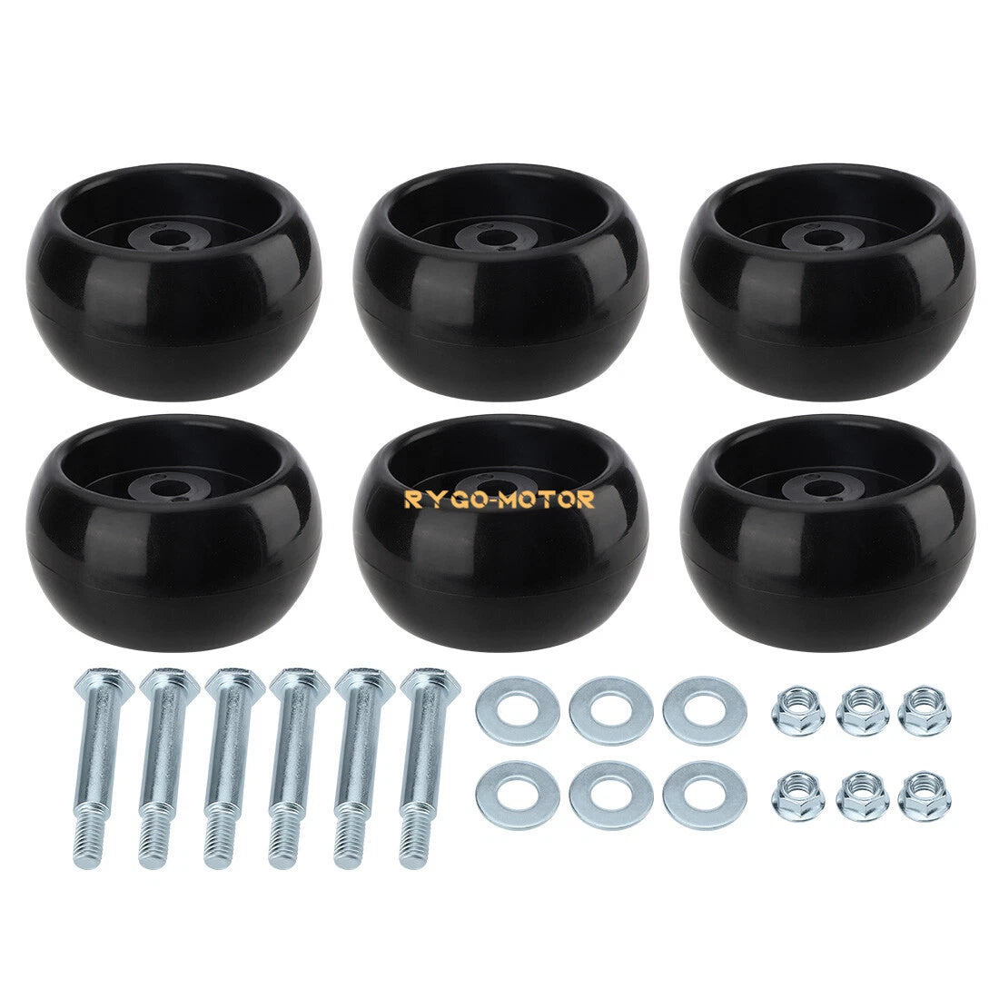 Set of 6 Deck Wheels for Ferris Simplicity Snapper (1714760, 210-043, 12060)