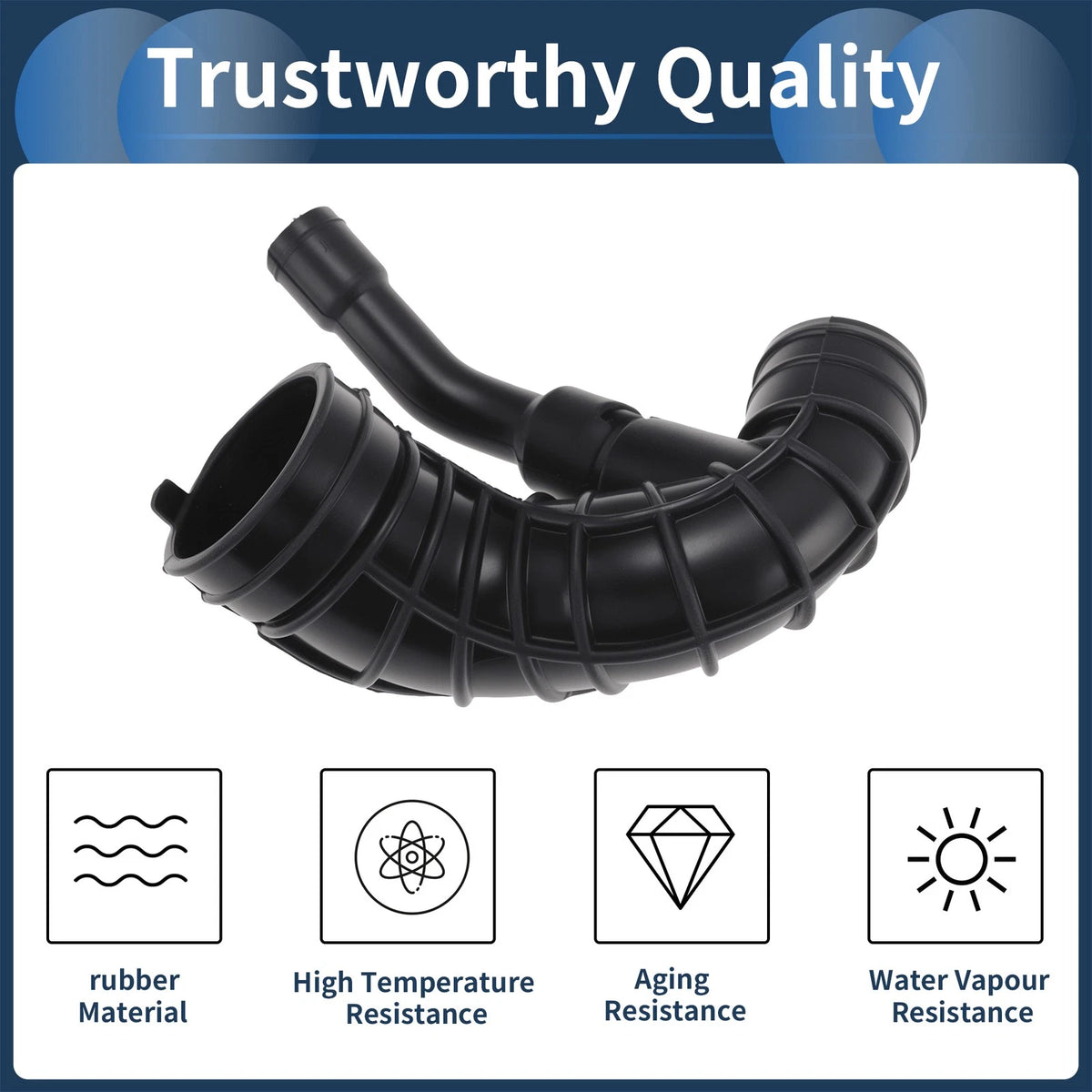 Engine Air Intake Hose for Citroen C1 (2005–2014) No. 143413