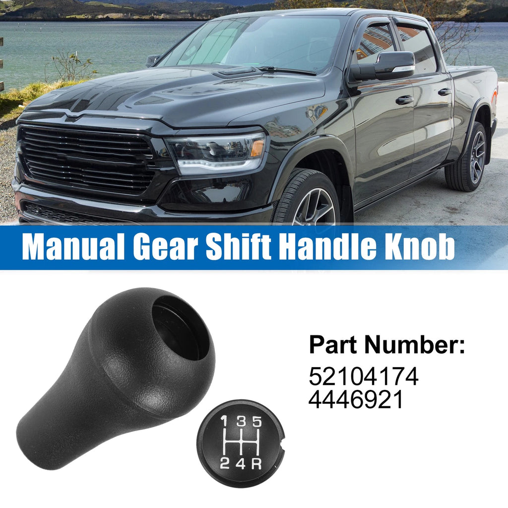 5 Speed Manual Transmission Shift Knob with Insert for Dodge (2005–2010)