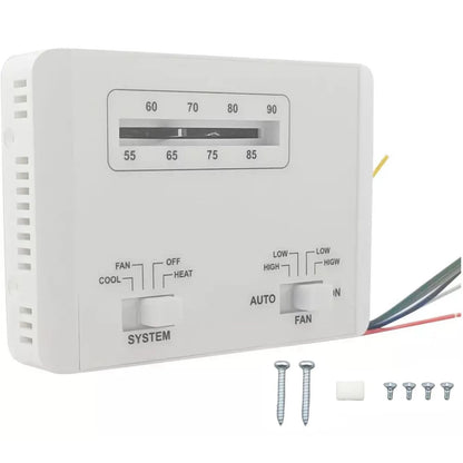 1 PC Plastic Thermostat for Coleman RV Air Conditioner (7330G3351)