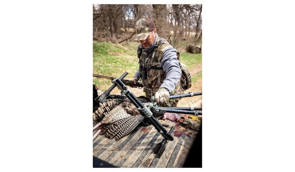 Adjustable Ambidextrous Hunting Shooting Tripod for Bog 1100471