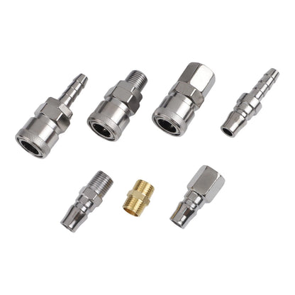 18pcs Quick Connect Air Tool Connectors Set Tinned Iron Build