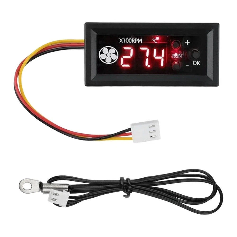 PWM Fan Thermostat for DC12V Air Liquid Temperature Control
