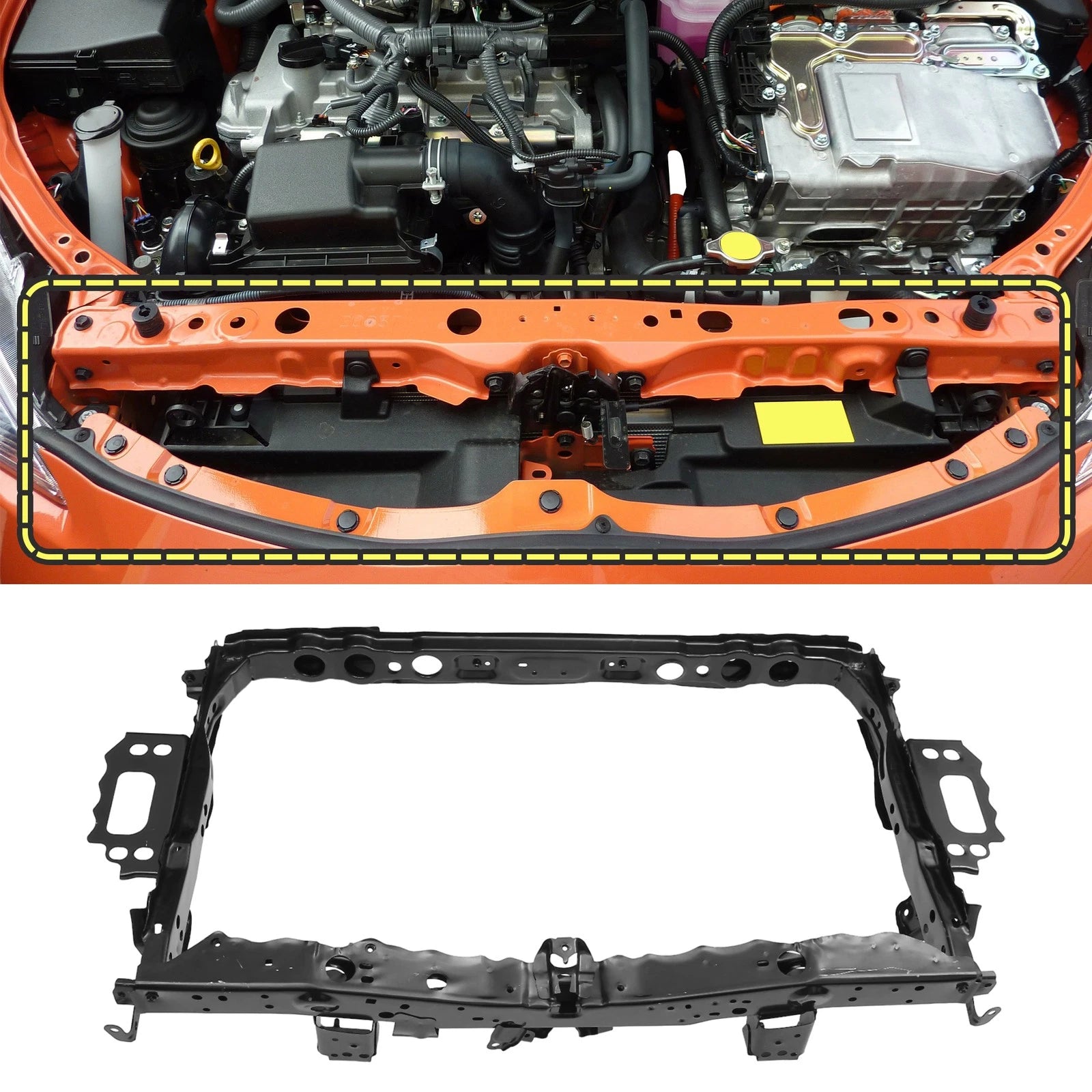 Radiator Support Bracket Assembly for Toyota Prius (2010–2012) No.5320147040