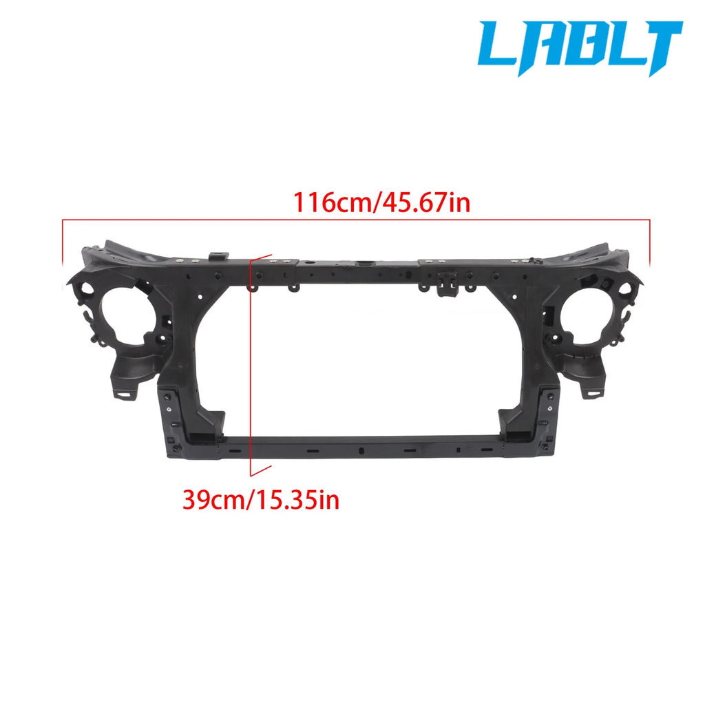 Radiator Support Assembly for Jeep Wrangler (2007–2018) Black