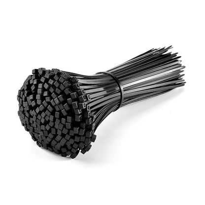 100 Pack Nylon Cable Zip Ties for Fastening and Organizing