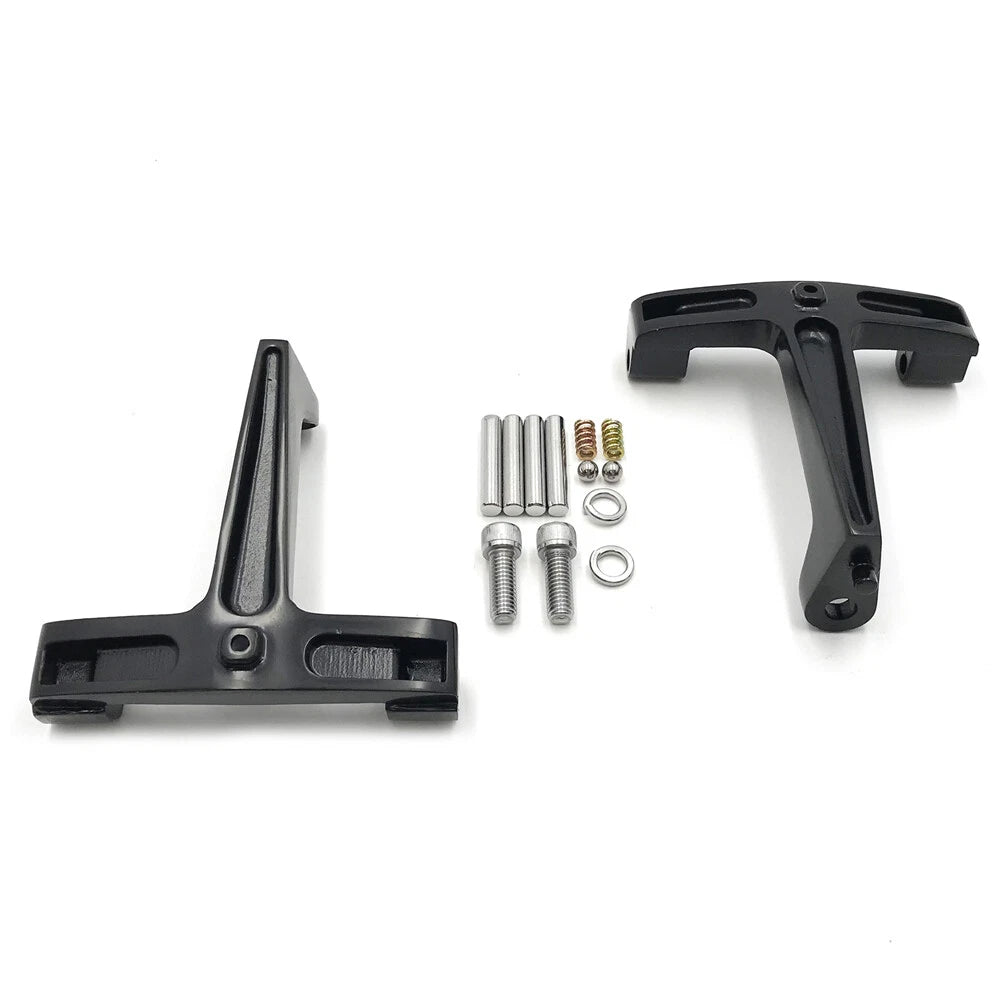 Dominator Leaf Streamliner Passenger Footboard for Harley Touring (1993–2008)